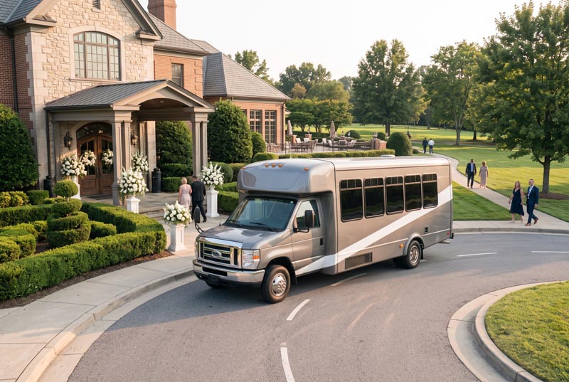 Wedding Shuttle Bus Services in Greenville, SC